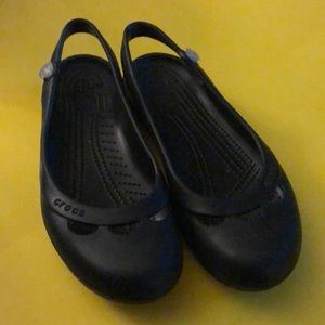 Crocs Black ballet flats
